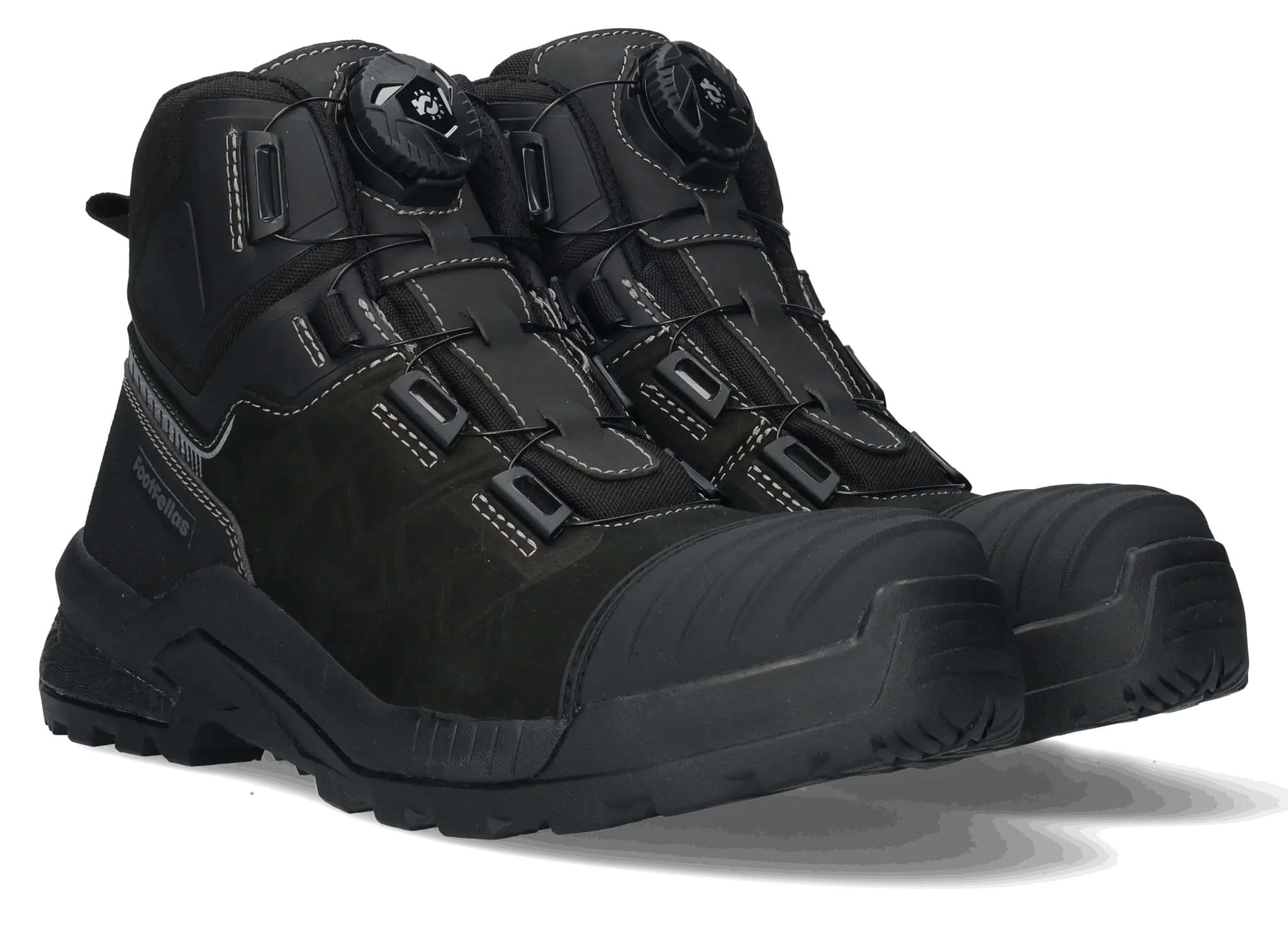 Bronco Bronco - S3S - Safety Shoes with Dial Closure - Black
