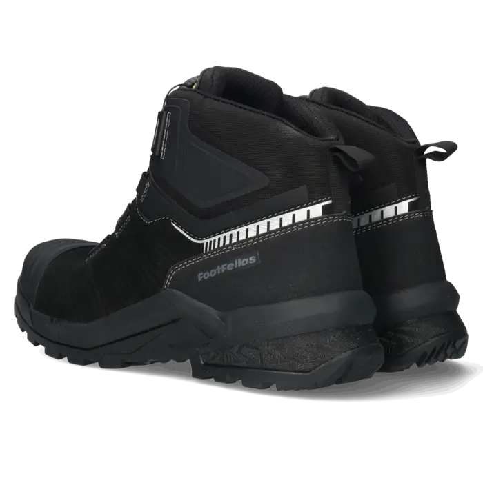 Bronco Bronco - S3S - Werkschoenen met draaiknop - Zwart