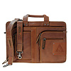 Laptop Rugtas/schoudertas cognac