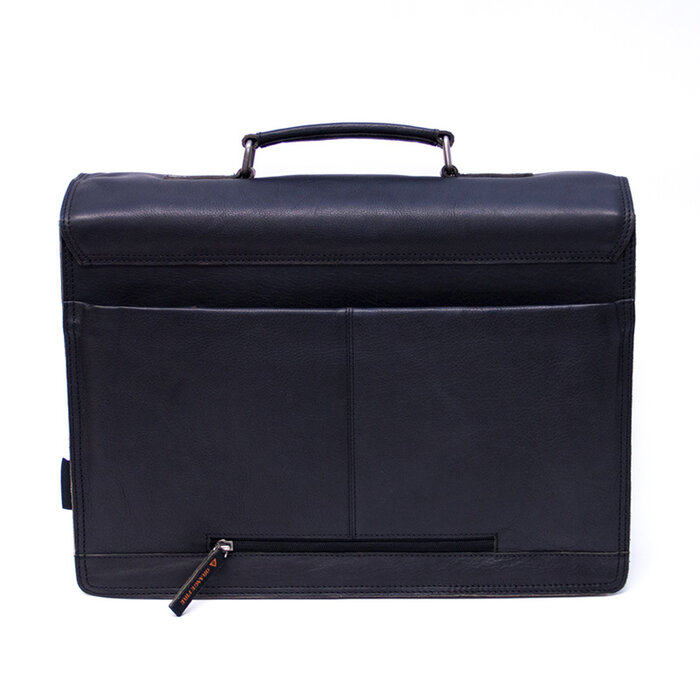 Orange Fire Laptoptas 3 vaks Zwart