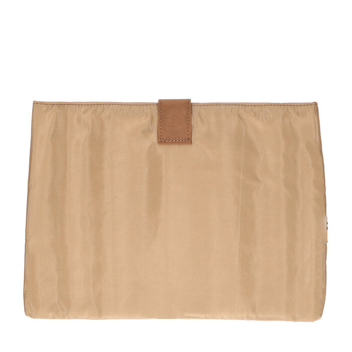 Orange Fire Laptopsleeve taupe