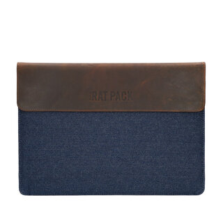 Orange Fire Laptopsleeve Jeans hunter