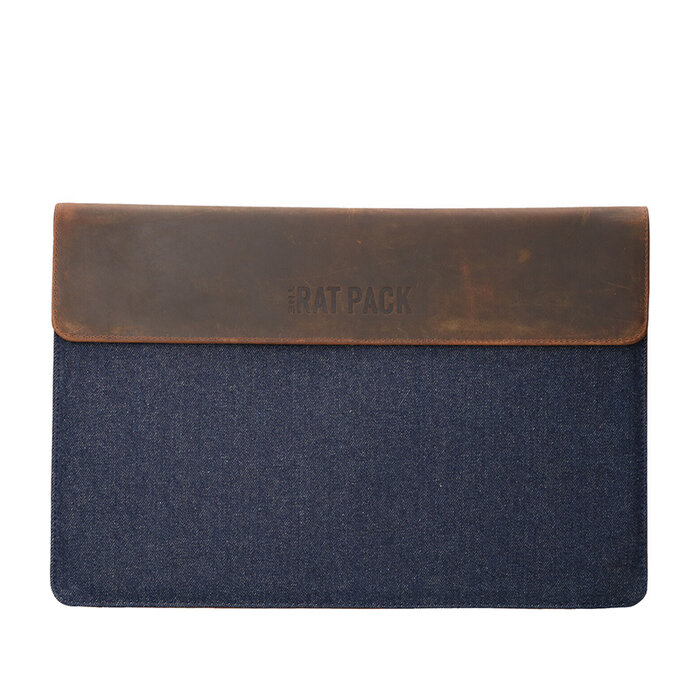 Orange Fire Laptopsleeve Jeans hunter