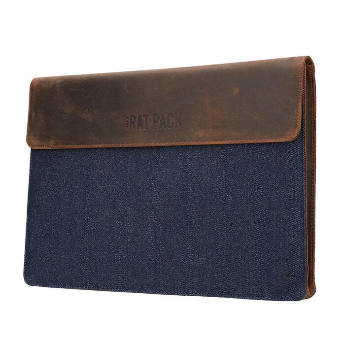 Orange Fire Laptopsleeve Jeans hunter