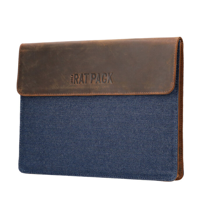 Orange Fire Laptopsleeve Jeans hunter