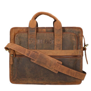 Orange Fire Rat Pack – Messenger 15 inch Laptop tas