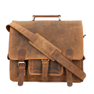 Orange Fire Rat Pack Messenger Overslag 2 vaks 13 inch Laptop tas