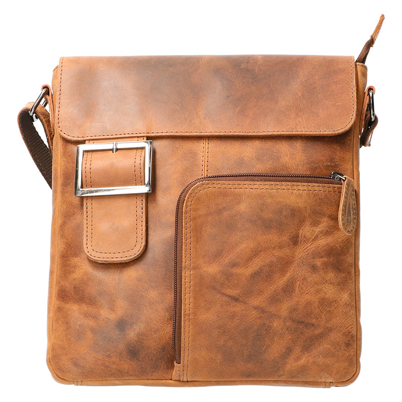Leather Design Novella – Lederen Schoudertas