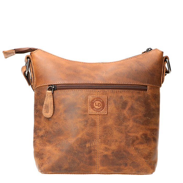 Leather Design Schoudertas hunter klein