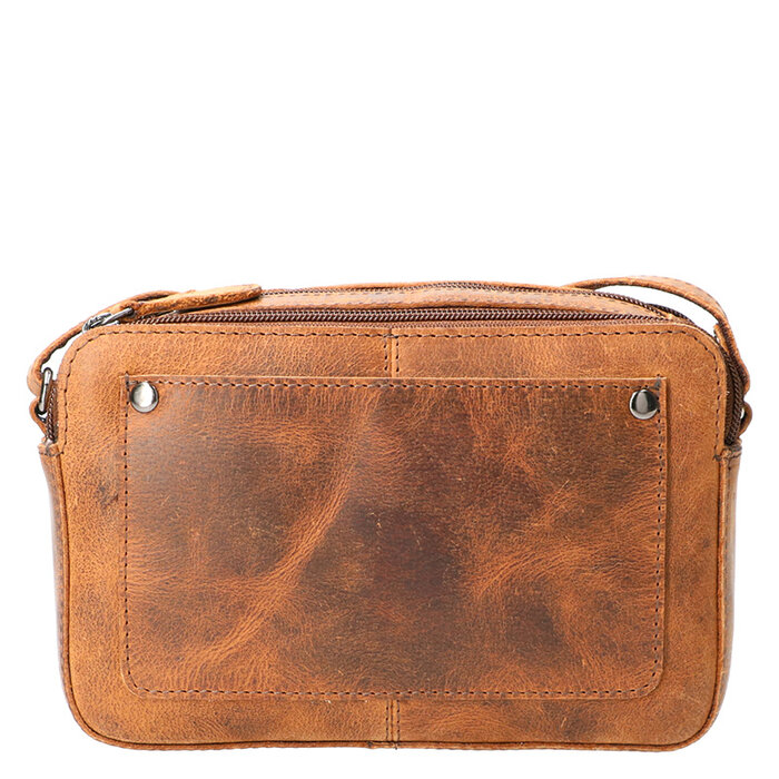 Leather Design Schoudertas hunter klein