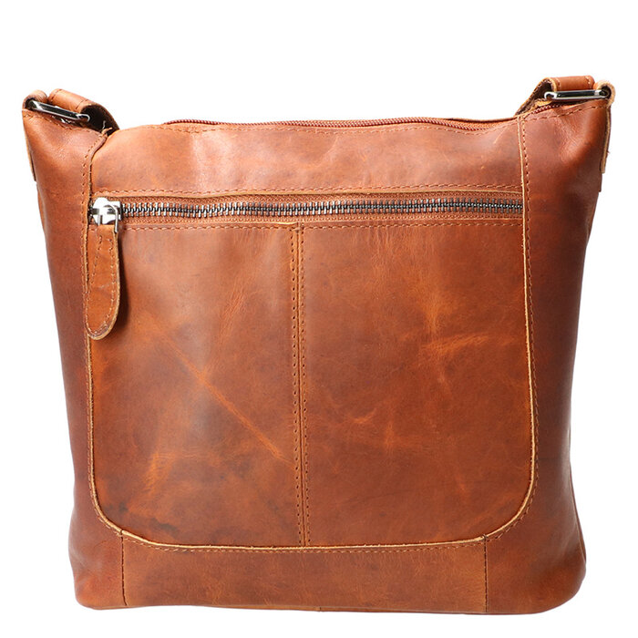 Leather Design Shoulder bag Natural