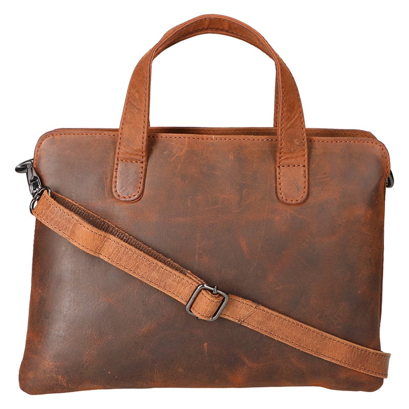 Leather Design Verena – Lederen Schouder-/Handtas