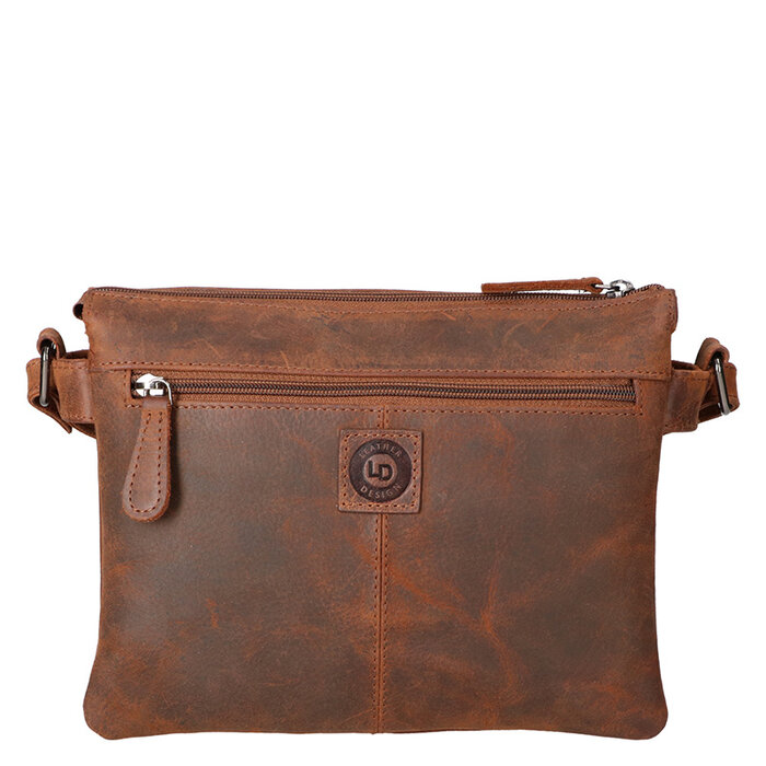 Leather Design Shoulderbag hunter