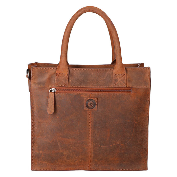 Leather Design Jade – Lederen Schouder-/Handtas Groot