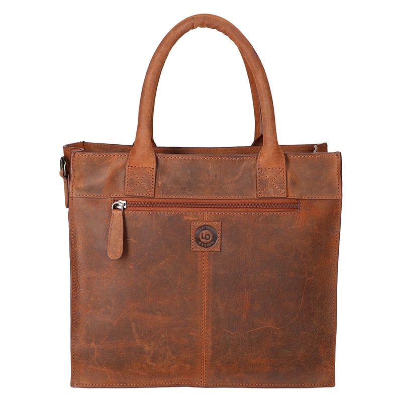 Leather Design Jade – Lederen Schouder-/Handtas Groot