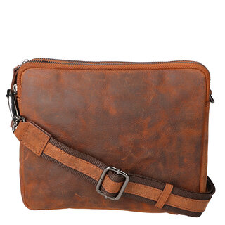 Leather Design Zipper bag large