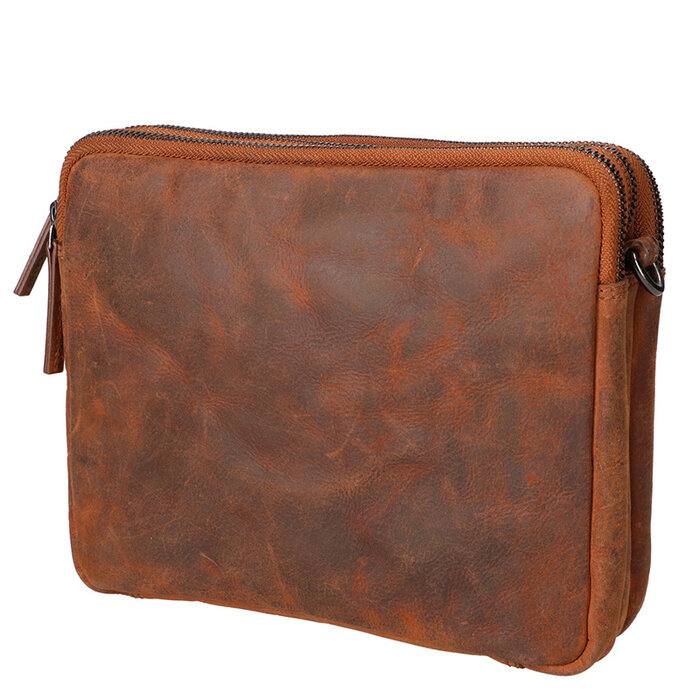 Leather Design Rosalia – Schoudertas met Rits