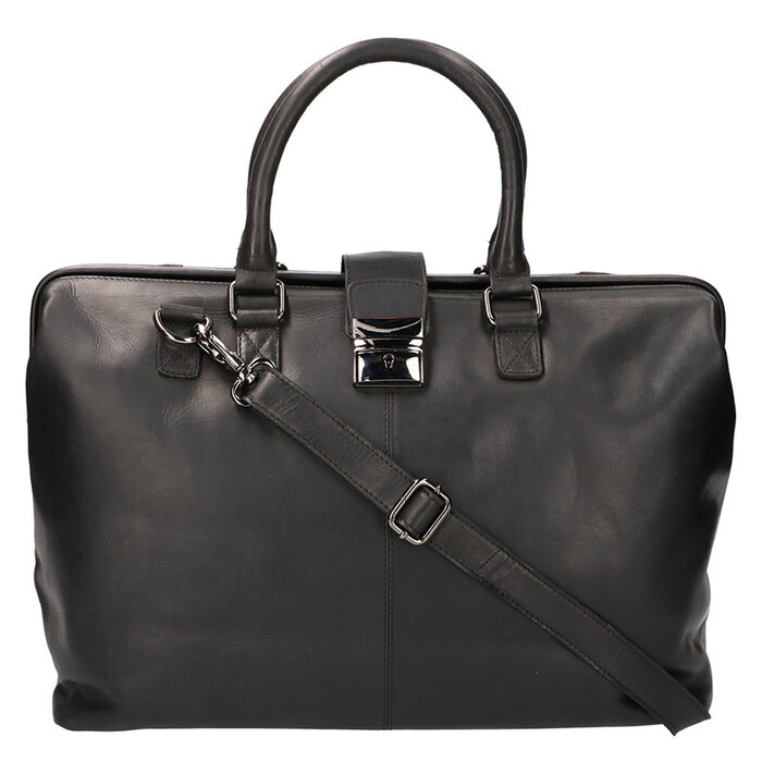 Leather Design Dokterstas Zwart