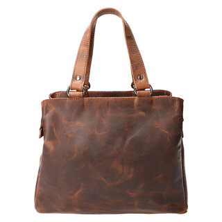 Leather Design Dames hand- en schoudertas