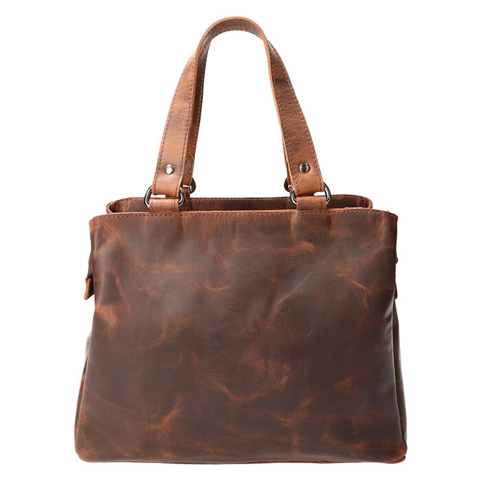 Leather Design Dames hand- en schoudertas