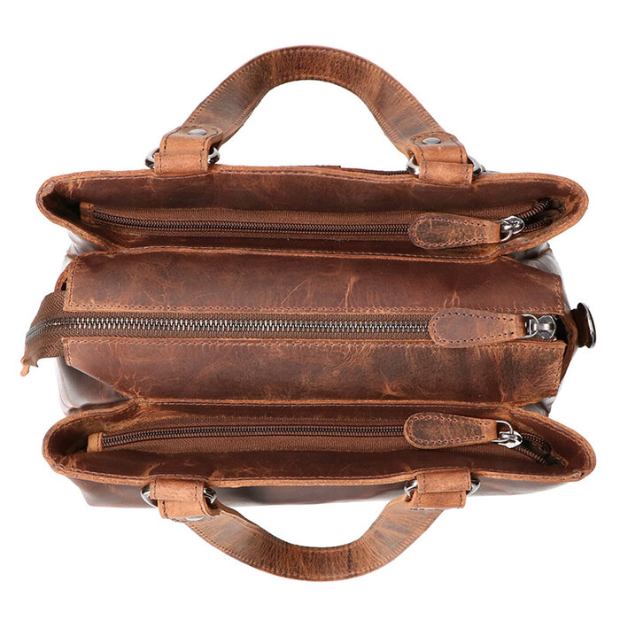 Leather Design Dames hand- en schoudertas