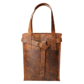 Leather Design Revival Dames hand- en schoudertas