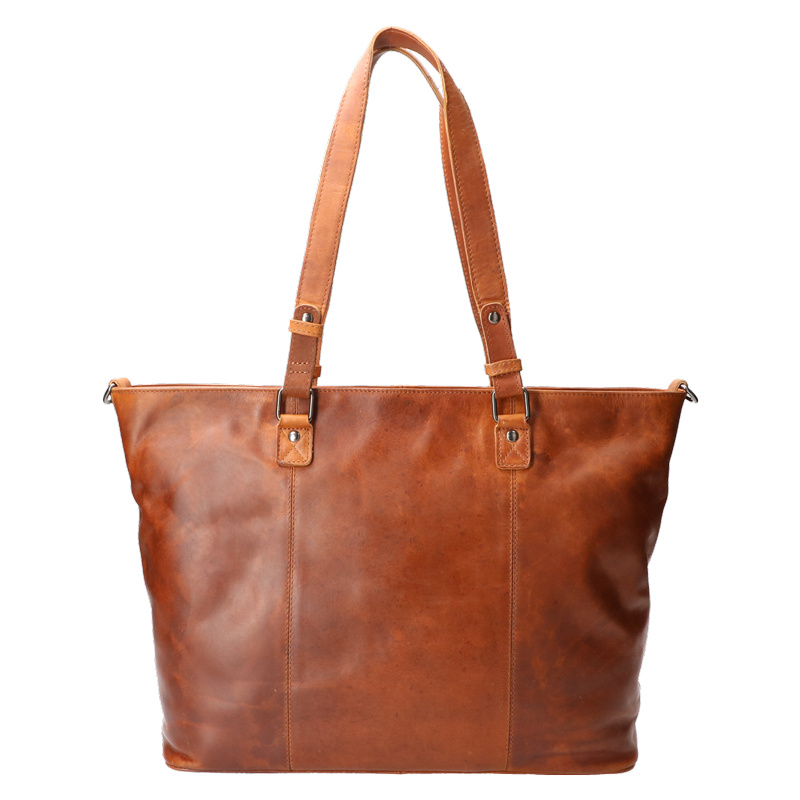 Leather Design Hand and shoulder work bag