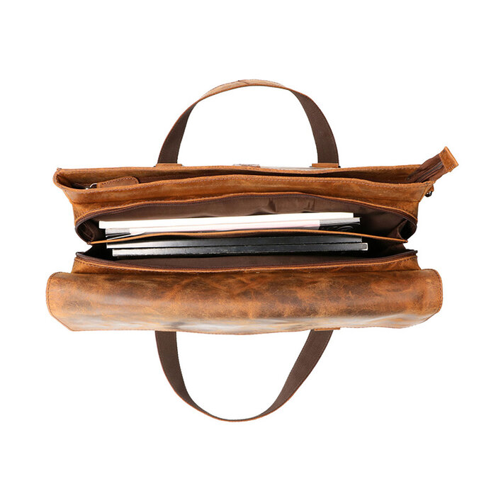 Leather Design Businesstas Hunter