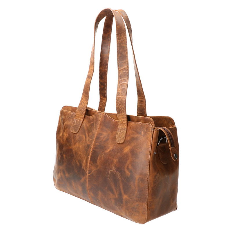 Leather Design Dafina – Lederen Dames Schouder-/Hand Werktas