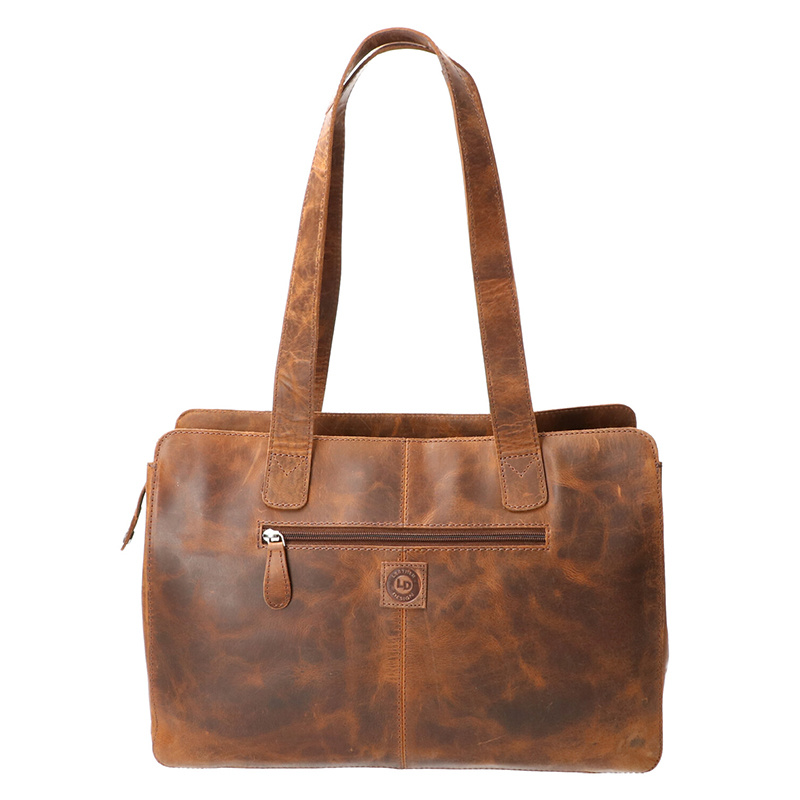 Leather Design Dafina – Lederen Dames Schouder-/Hand Werktas
