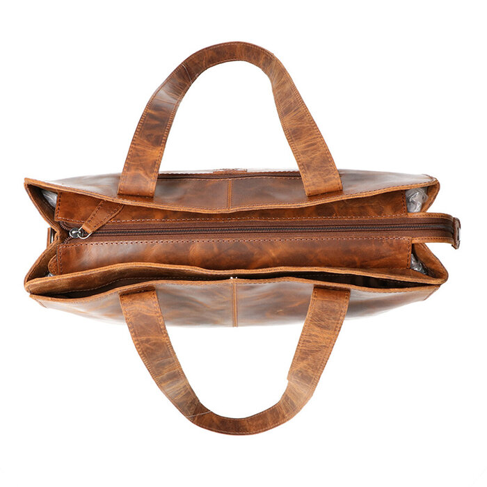 Leather Design Dafina – Lederen Dames Schouder-/Hand Werktas