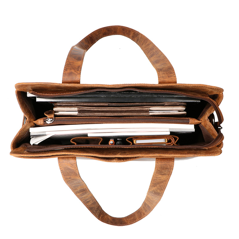 Leather Design Dafina – Lederen Dames Schouder-/Hand Werktas