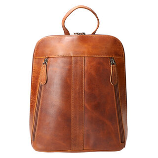Leather Design Backpack natural