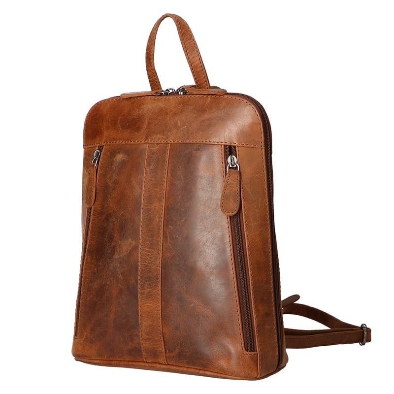 Leather Design Dominique – Lederen Rugtasje
