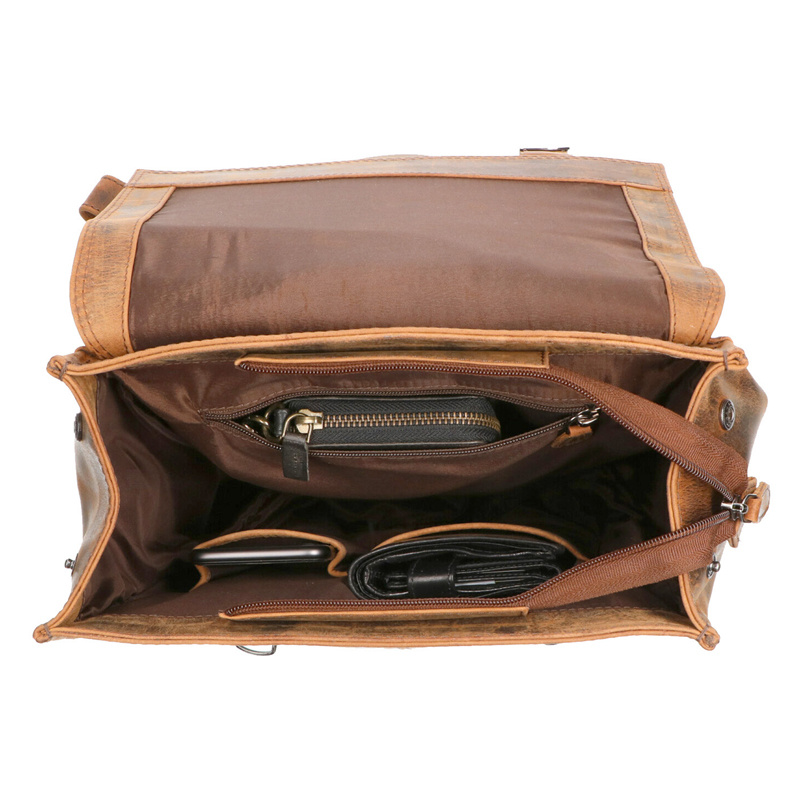 Leather Design Zafira – Lederen Rugtas