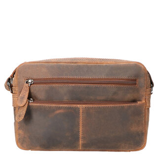 Leather Design Schoudertas Hunter