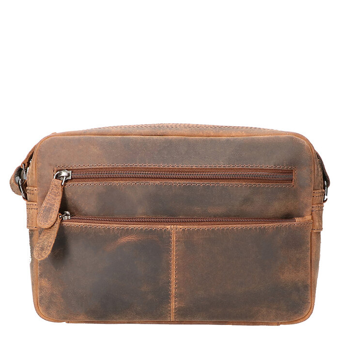 Leather Design Schoudertas Hunter