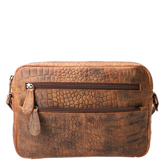 Leather Design Shoulder bag Croco