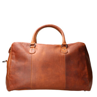 Leather Design Weekender natural