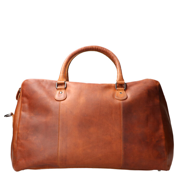 Leather Design Weekender natural