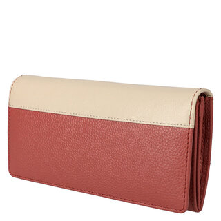 Leather Design Ladies wallet Marshala