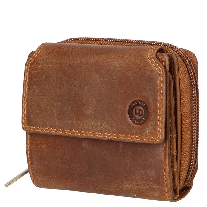 Ladies wallet with zipper hunter