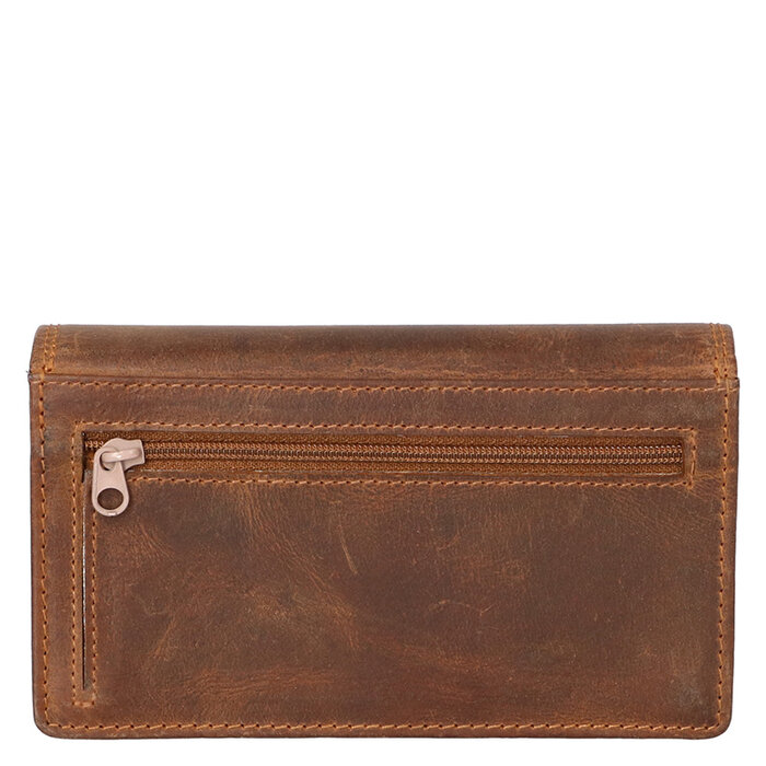 Leather Design Stacy – Dames Harmonica Portemonnee