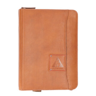 Orange Fire Schrijfmap Cognac