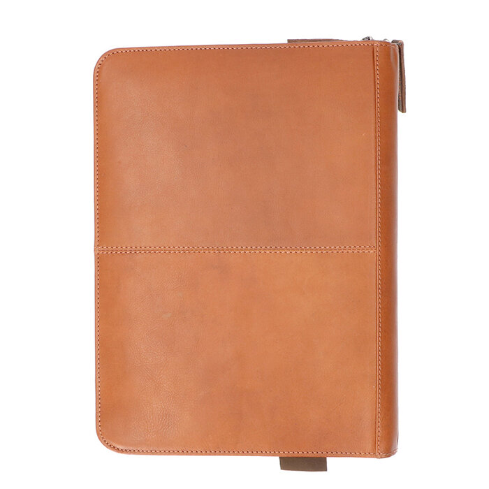 Orange Fire Schrijfmap Cognac