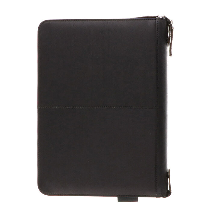 Orange Fire Schrijfmap Zwart