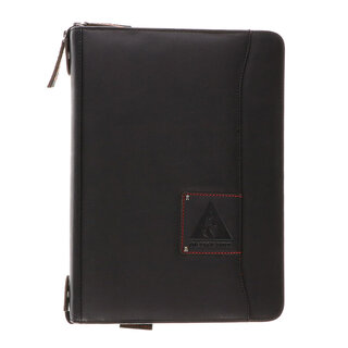 Orange Fire Schrijfmap Zwart