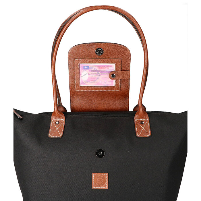 Schoolbag coated canvas