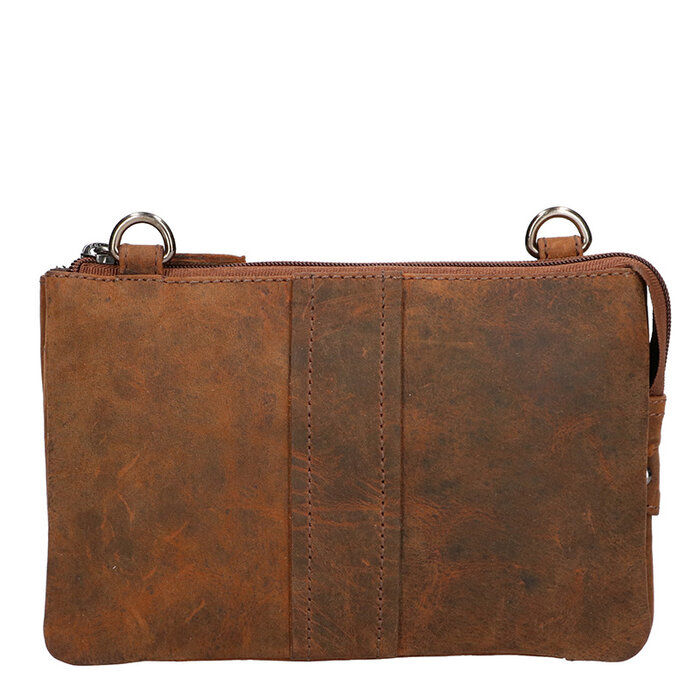 Leather Design Festivaltasje harmonica Hunter