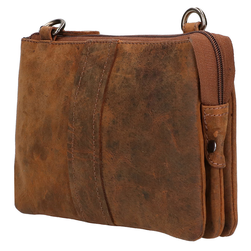 Leather Design Festivaltasje harmonica Hunter